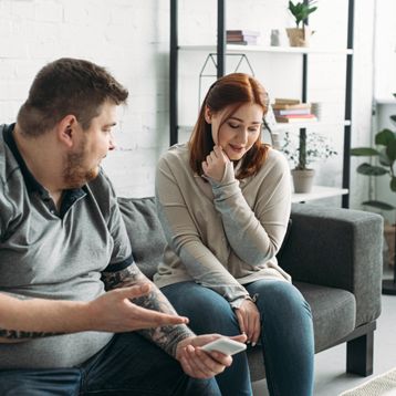 Pareja en terapia